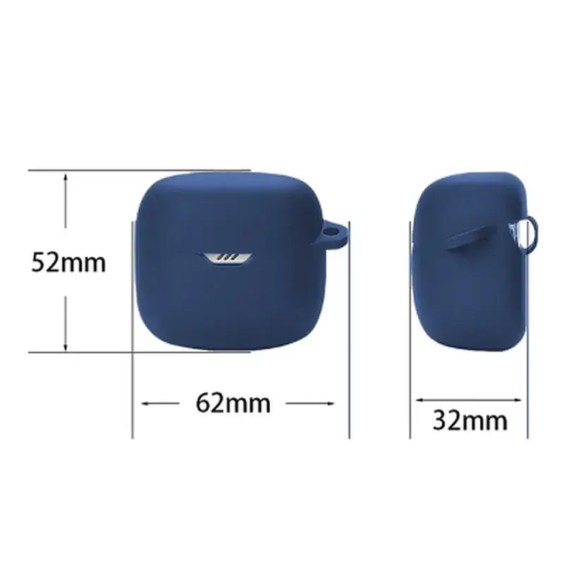Чохол для навушників BeCover Silicon для JBL Tune Flex TWS Deep Blue (710185) - фото 2