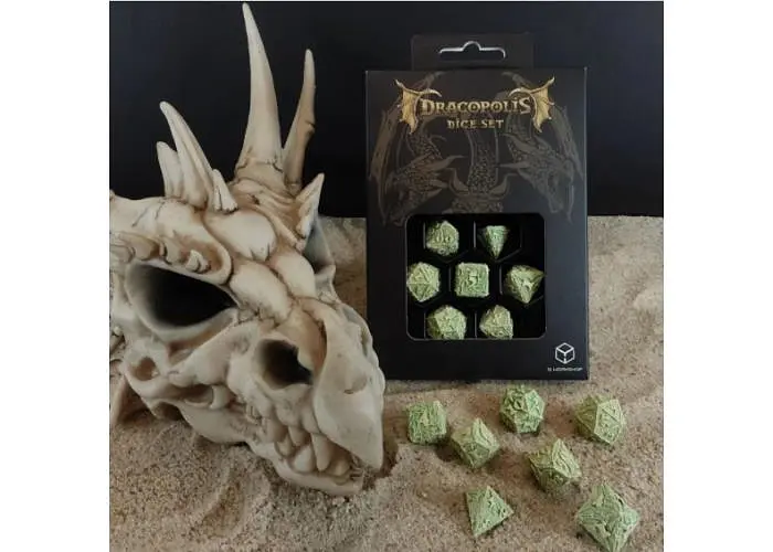 Набор кубиков Dracopolis Dice Set: Andean Longneck , 7 шт. (SDCP03) - фото 6