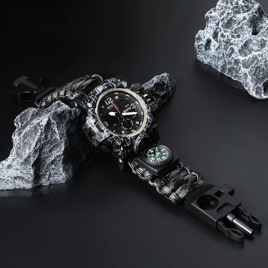 Годинник Besta Life Pro Grey з компасом - фото 5