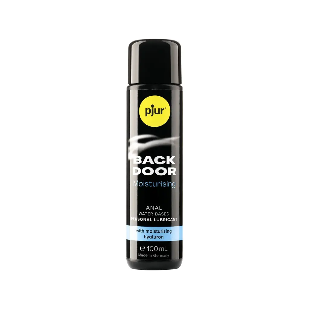 Анальний лубрикант pjur BACK DOOR Moisturising 100 мл, на водній основі, з гіалуроном, ефект силікону