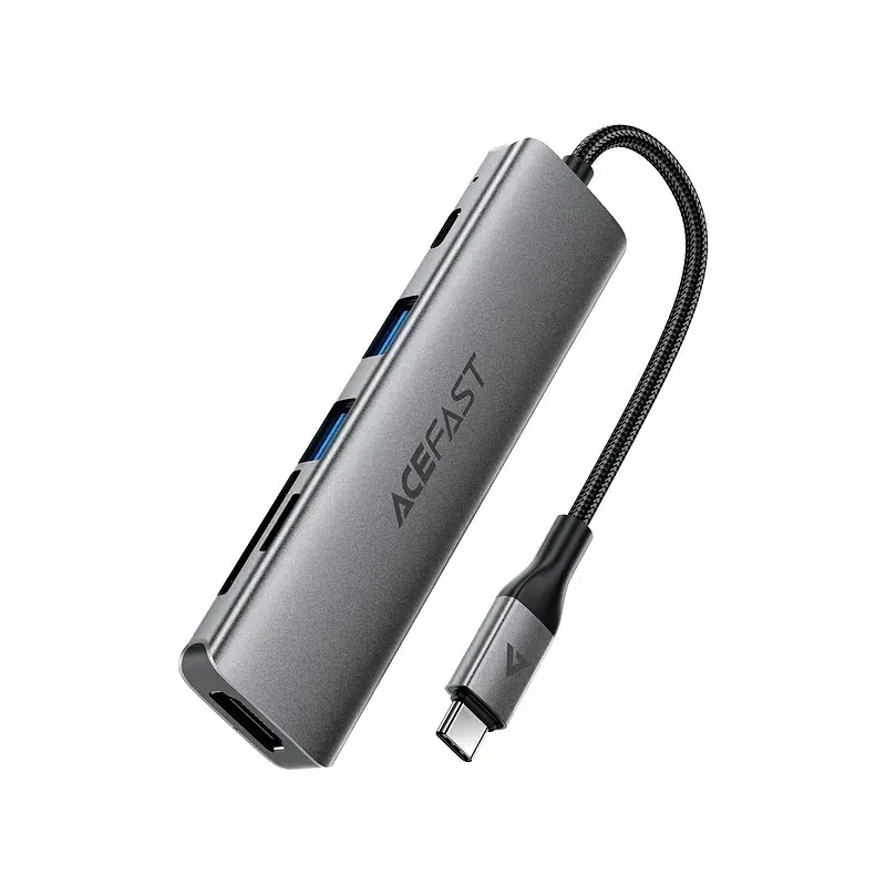 USB-хаб ACEFAST J18 USB-C 6-in-1 6974316285939