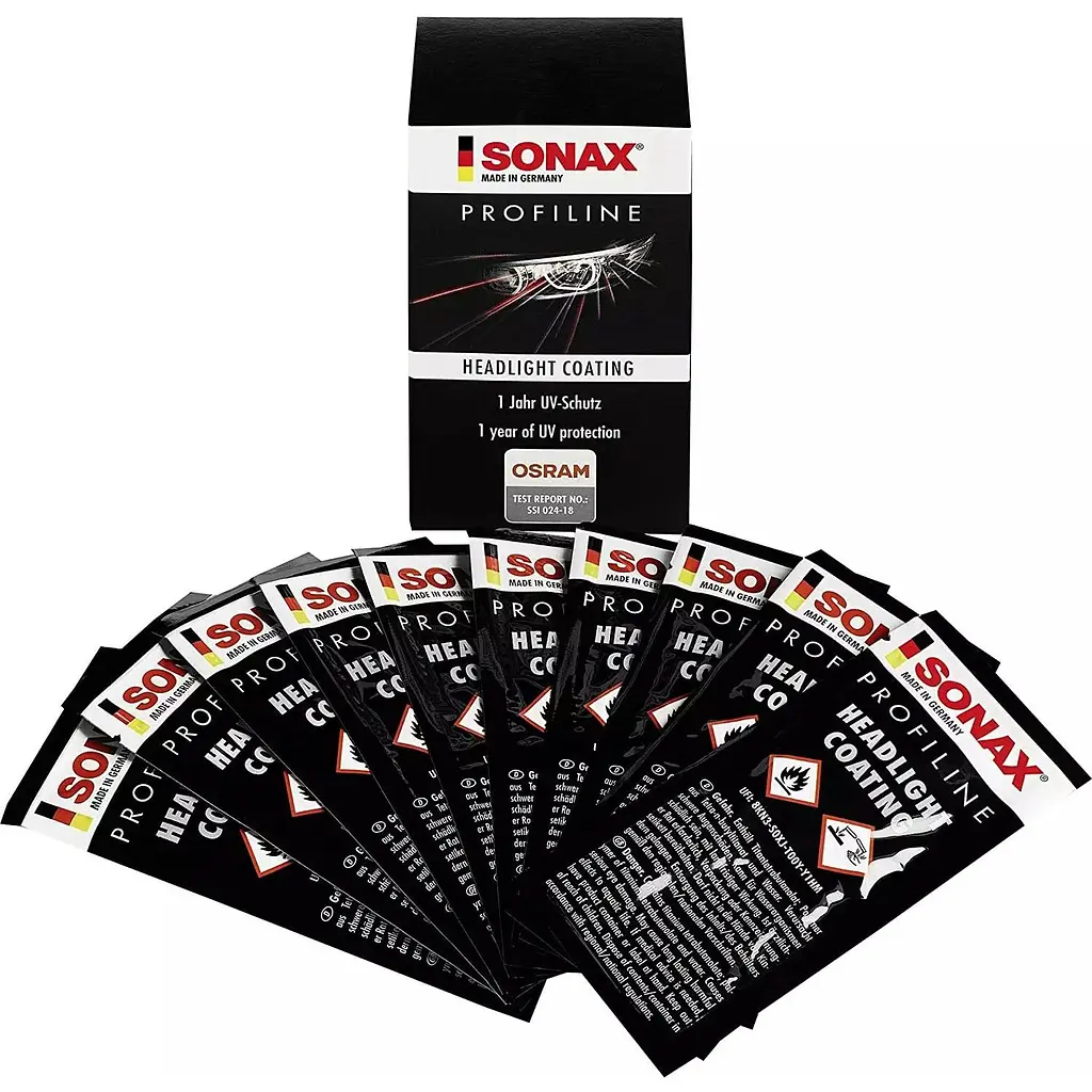 Керамическое защитное покрытие для фар Sonax Profiline, 5 мл, 10 шт. - фото 2
