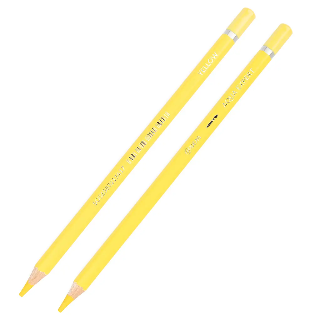 Олівець акварельний 99IDEAS "Aqua Expert", Yellow/Жовтий, 99AE-YELL - фото 2