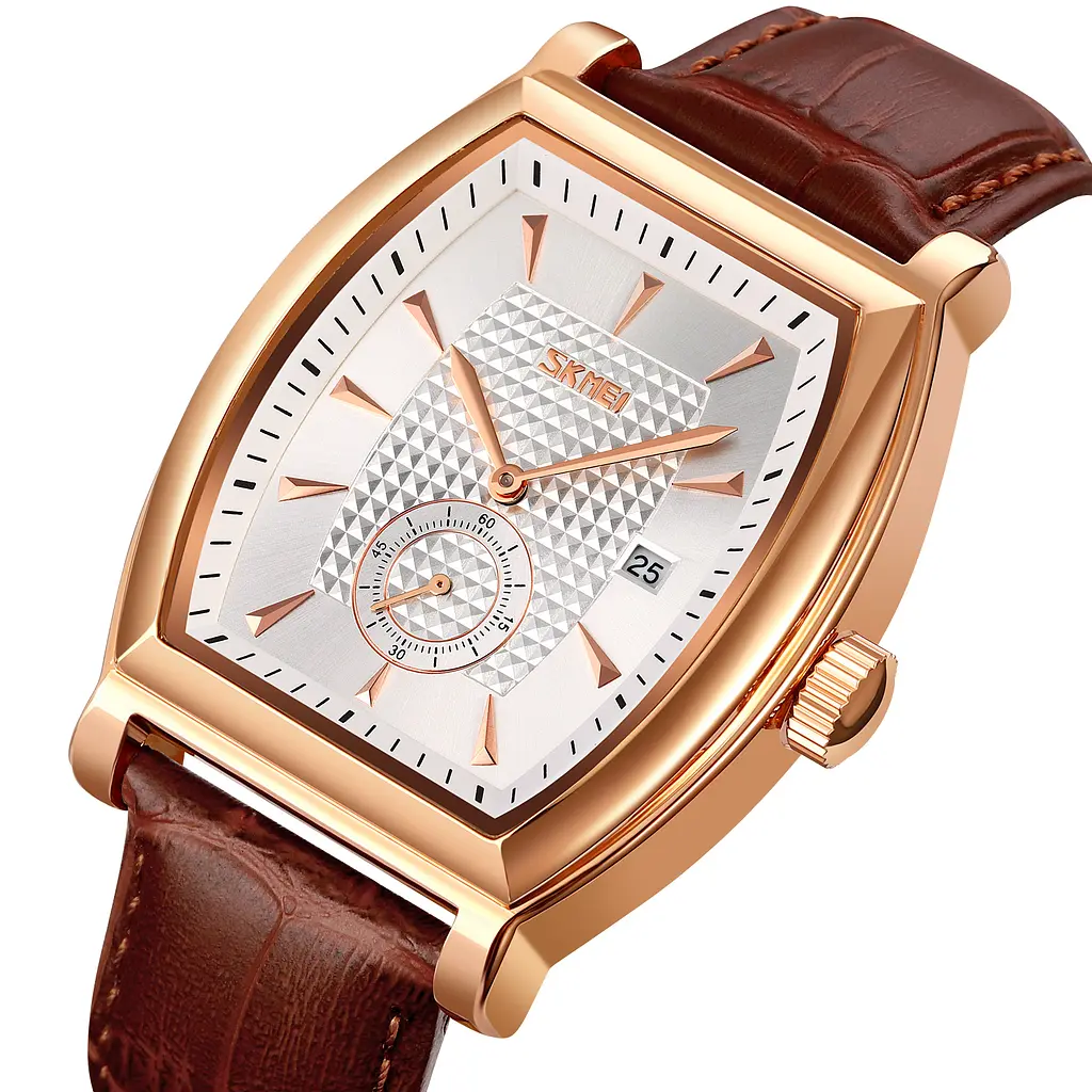 Наручний годинник чоловічий 9306RGSI Rose Gold-Silver Skmei acs0030938 - фото 2