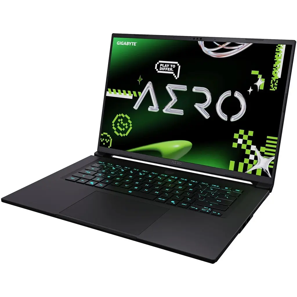 Ноутбук Gigabyte 16 AERO X16 QHD+ 165Hz/AMD Krachen Ryzen 7/32GB/1TB SSD/NVIDIA RTX 5060 8GB/W11/Black (AERO_X16_1VH93UAC64AH) - фото 3