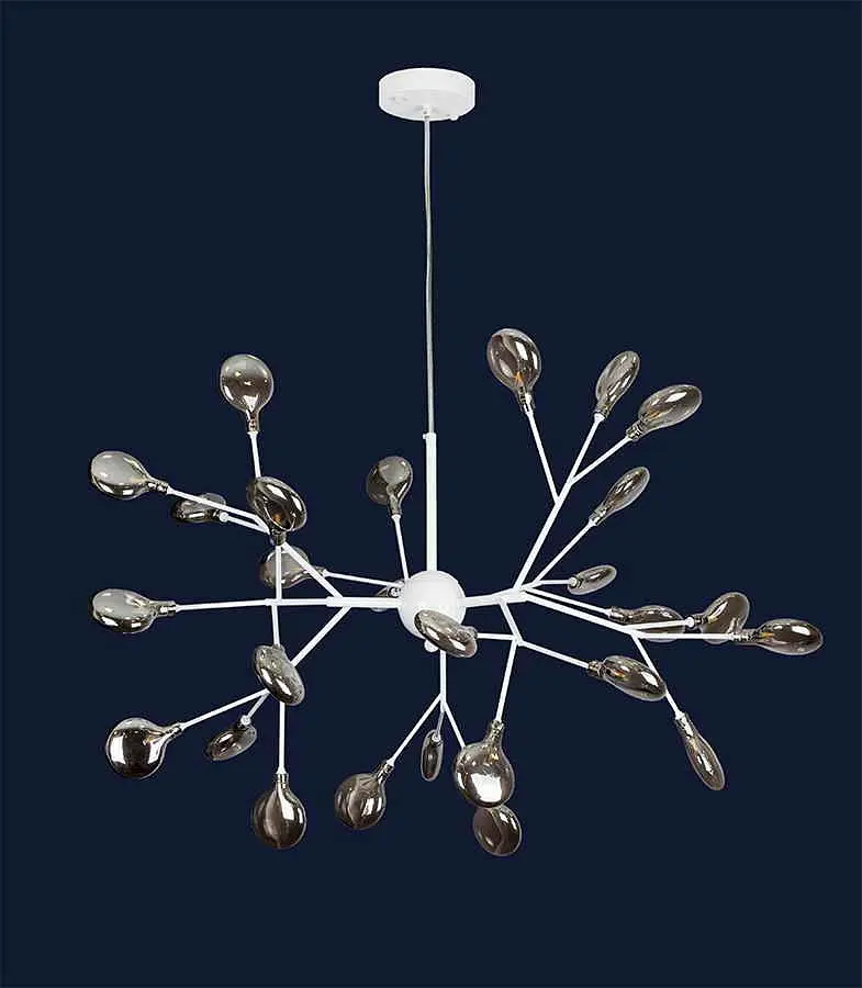 Люстра LED PETALS Levistella 918LP262-27 WH+BK - фото 2