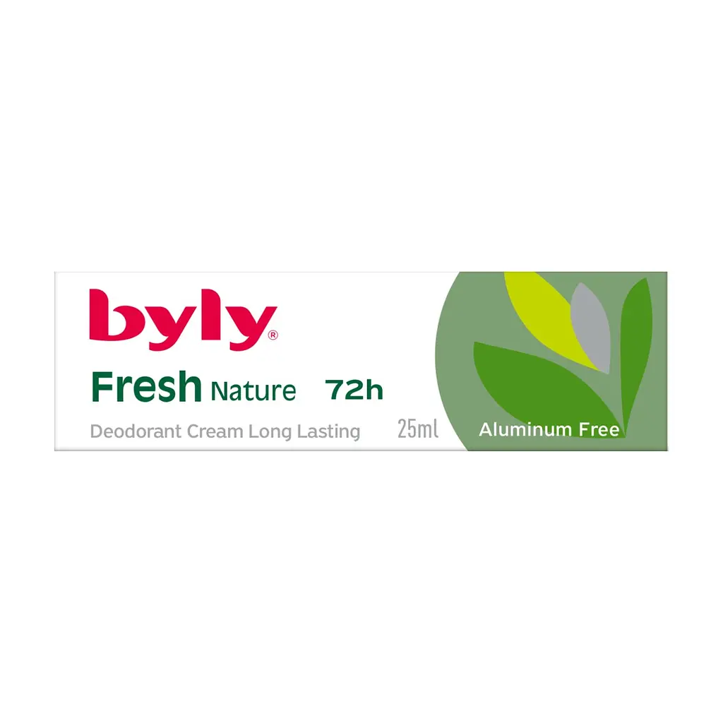 Дезодорант-крем Byly Fresh Nature без солей алюмінію Захист 72 години 25 мл (8411104004610)