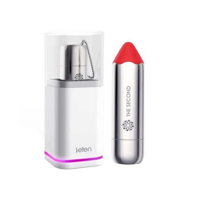 Вибратор для клитора Leten The Second 8.8 см красный - фото 5