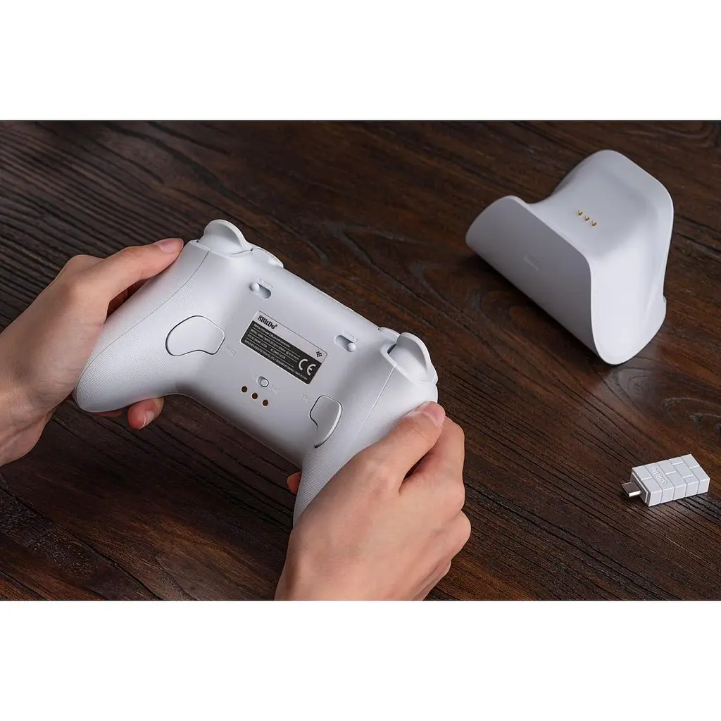 Геймпад 8BitDo Ultimate 2 Bluetooth Controller 80ND White [169209] - фото 6