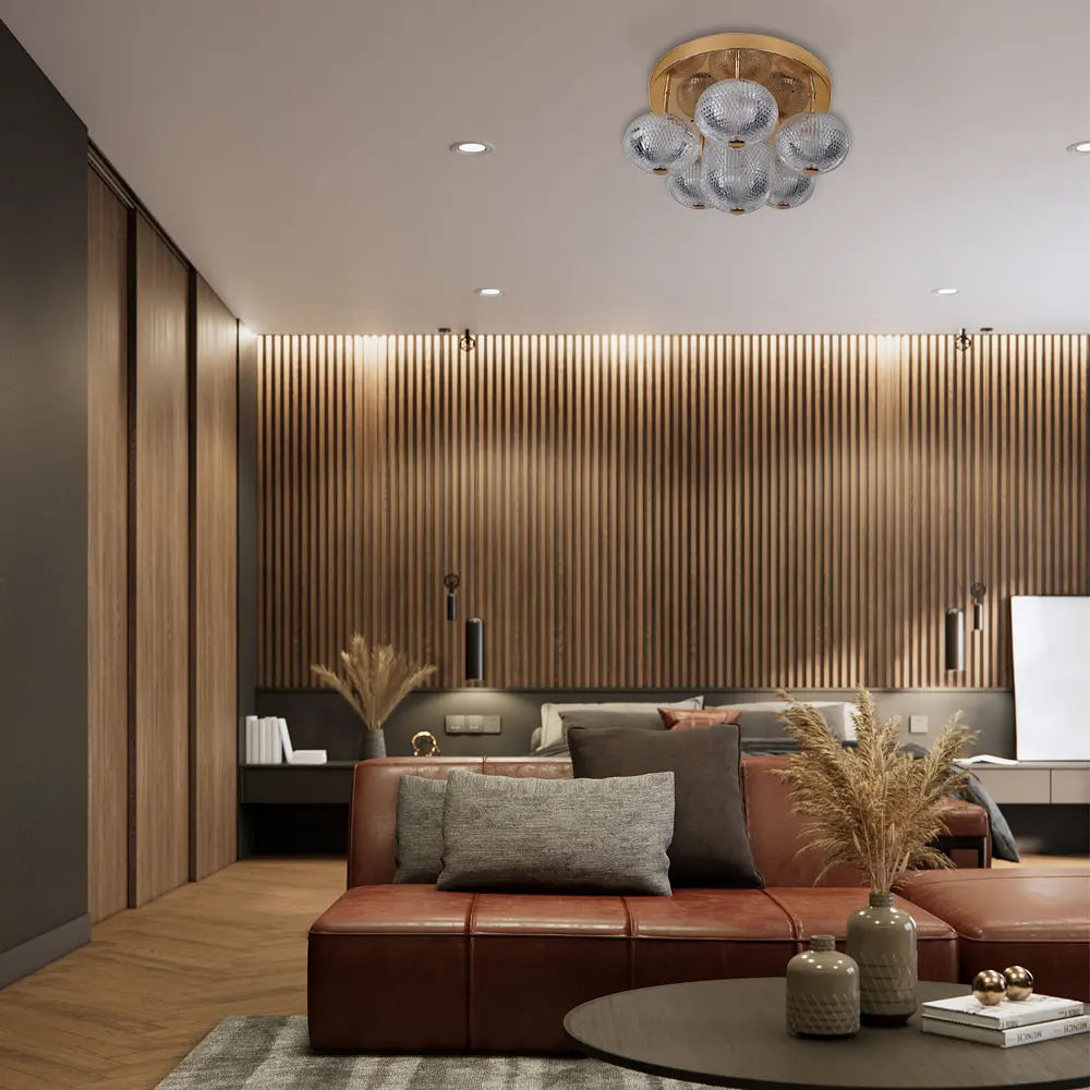 Светодиодная люстра Ardero AL6186-1ARD GATSBY 22Вт 4000K золотой - фото 2