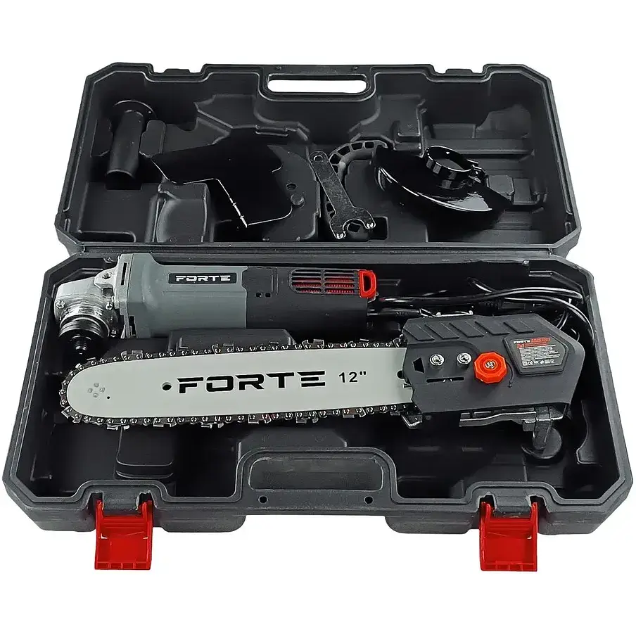 Угловая шлифмашина и цепная пила 2 в 1 Forte AGCS1001 (108227) - фото 4