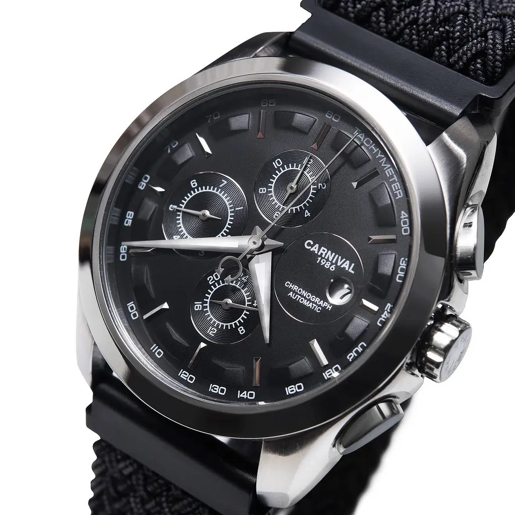 Наручний годинник чоловічий Carnival Genius Magnetic Grey 2 ремінці Сріблястий (3591) - фото 2