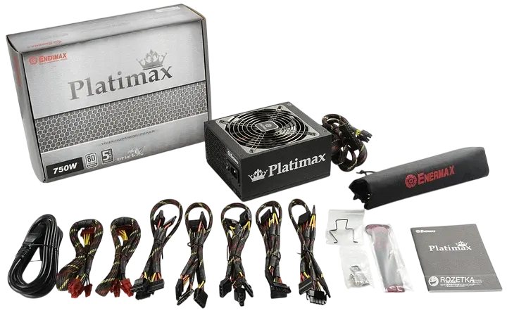 Блок живлення Enermax Platimax 750W 80+ Platinum (EPM750AWT) Б/В - фото 2