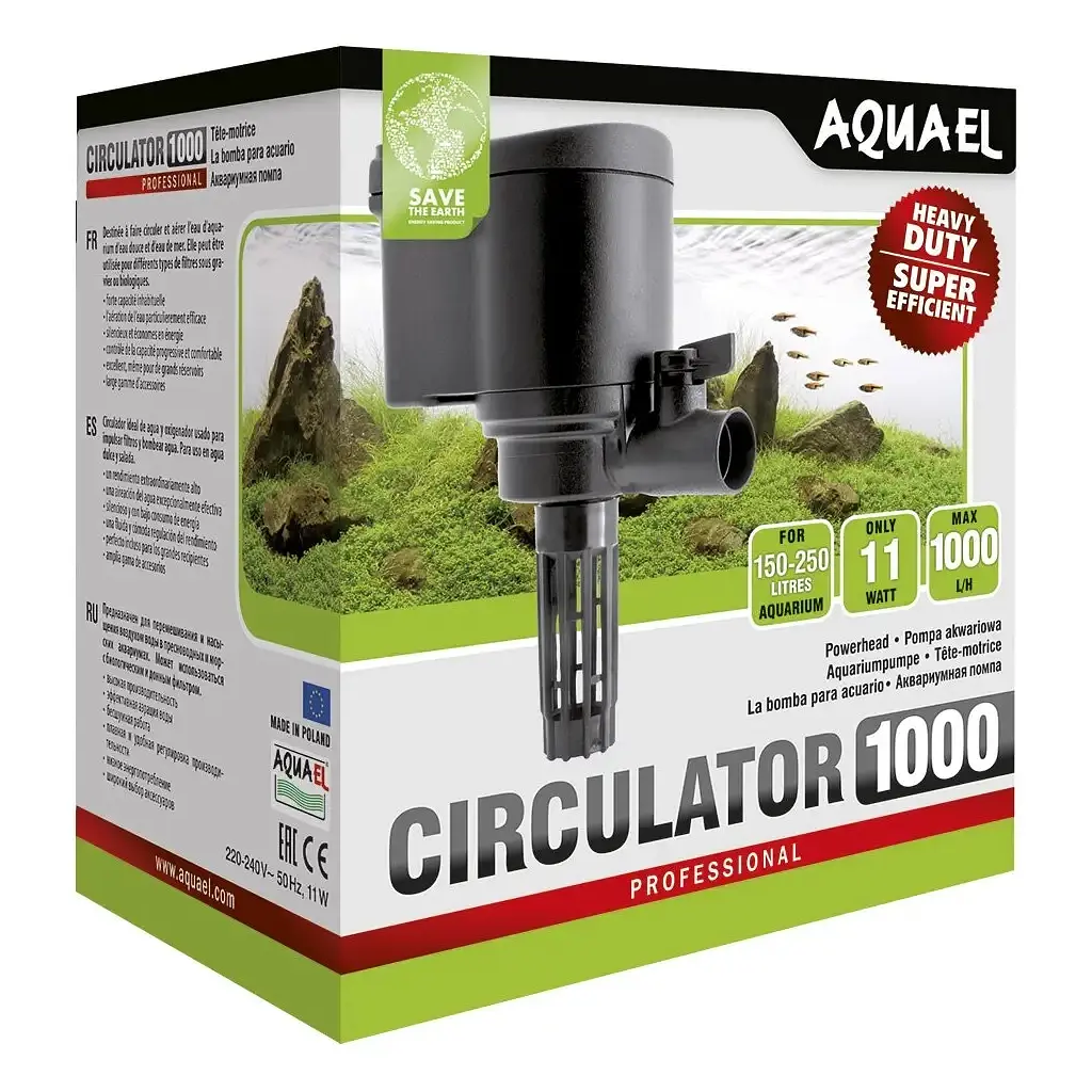 Помпа для акваріума AquaEl Circulator 1000 л (5905546131872) - фото 2