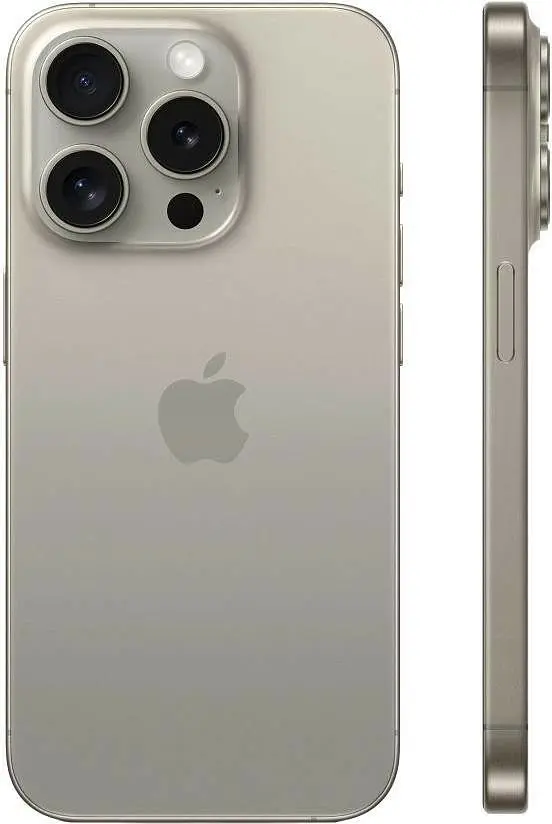 Смартфон Apple iPhone 15 Pro Max 256GB Natural Titanium Grade A - фото 3