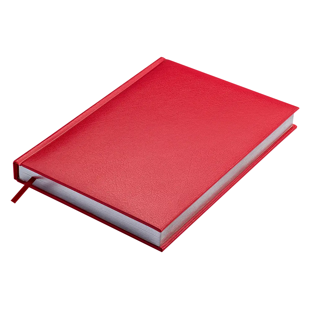 Щоденник недатований Buromax Classic A5 штучна шкіра/поролон 336 сторінок червоний (BM.20980-05) - фото 4