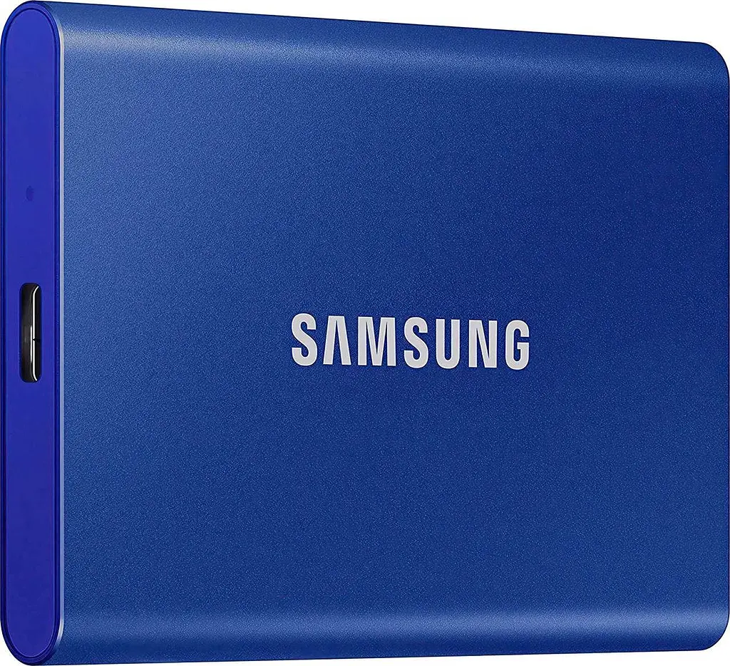 SSD накопичувач Samsung T7 1 TB Indigo Blue (MU-PC1T0H/WW) - фото 2