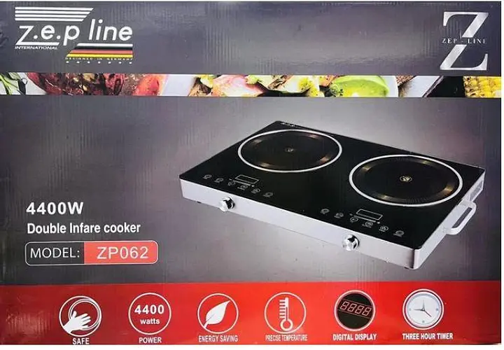 Електрична інфрачервона плита з потужністю 4400W XPRO ZP-062 (43338-ZP-062_2356) - фото 2