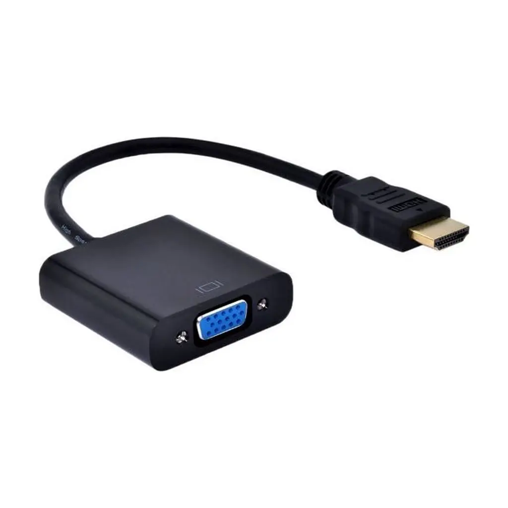 Перехідник ST-Lab HDMI male to VGA F (з кабелями аудіо і живлення від USB) (U-990)