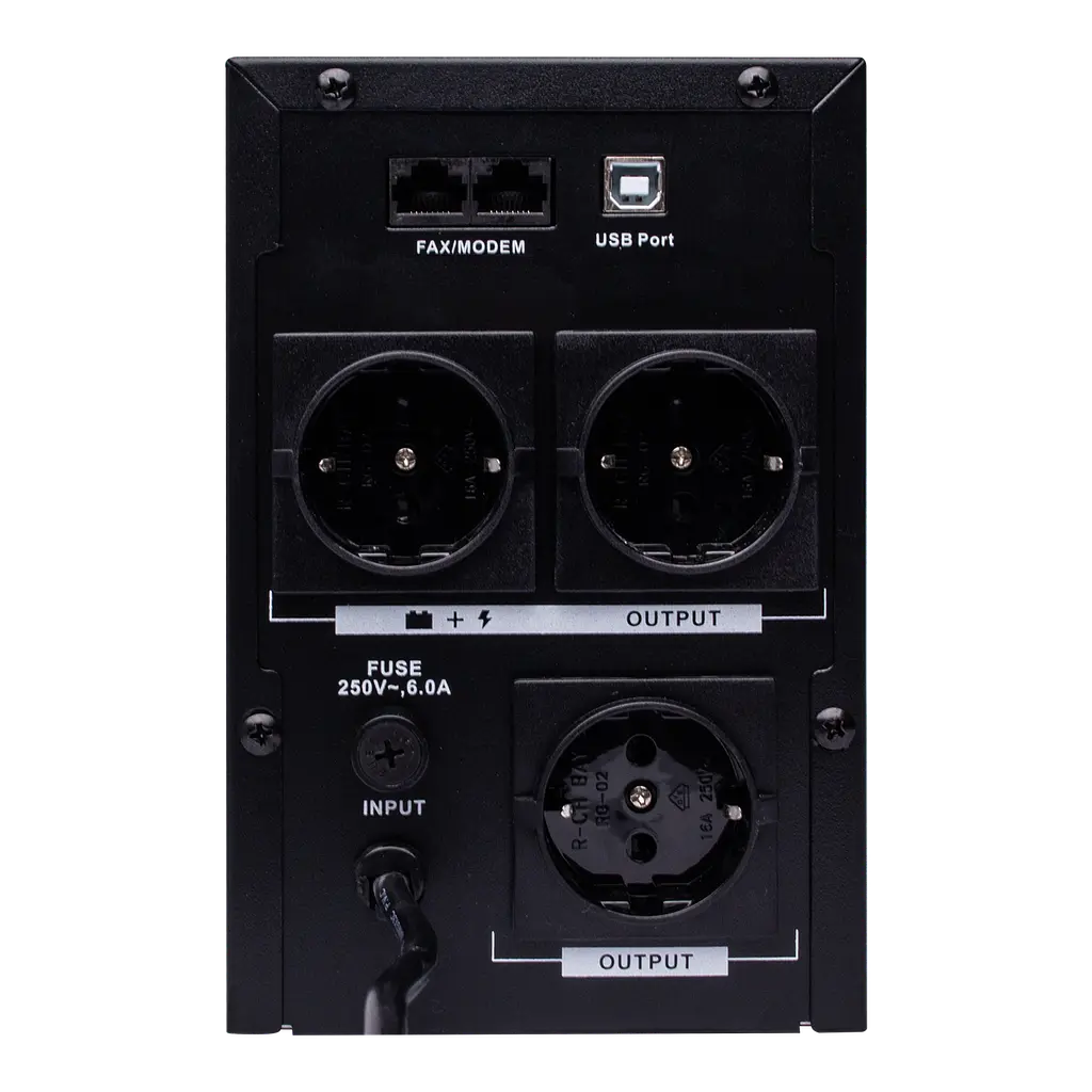 Лінійно-інтерактивне ДБЖ LPM-UL1100VA (770Вт) - фото 4