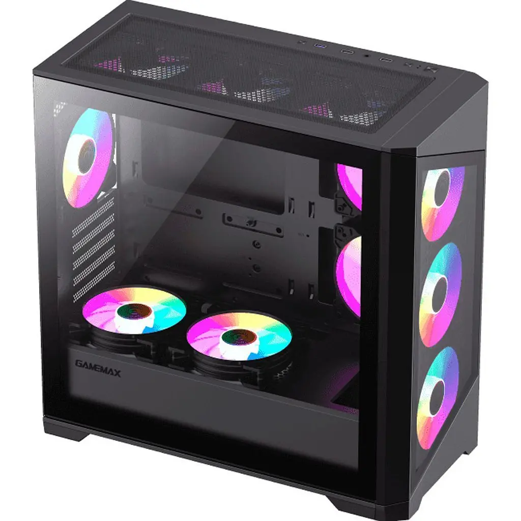 Корпус GameMax Destroyer TG Black [166136] - фото 3