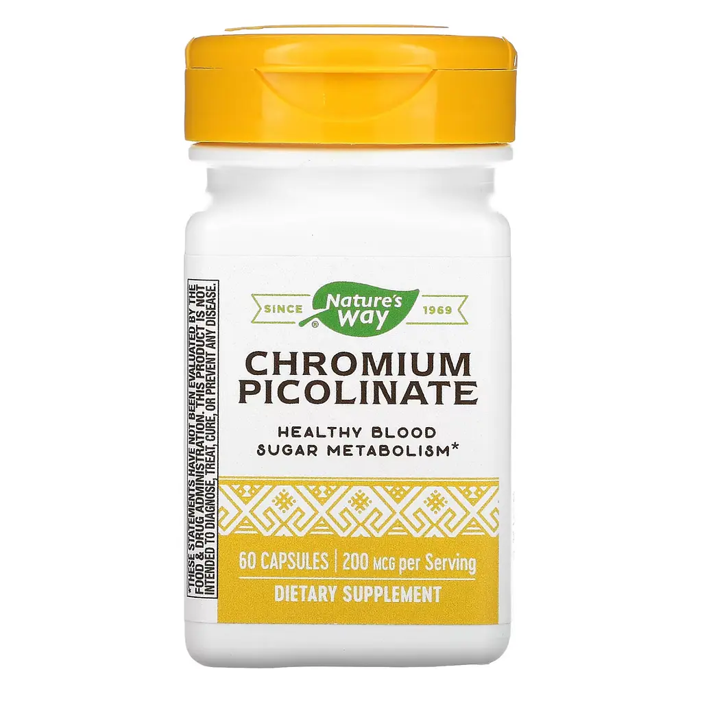 Піколінат Хрому Chromium Picolinate - 60 капсул