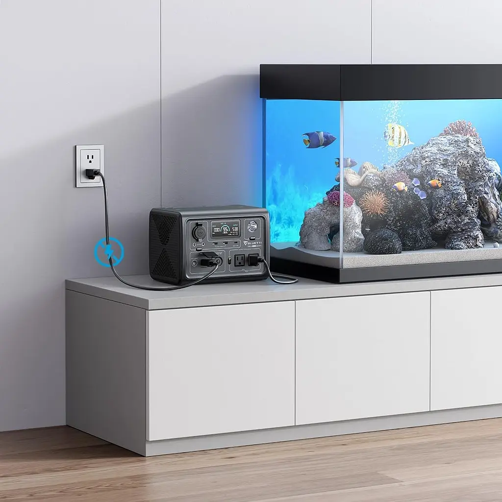 Bluetti EB3A 600W 268Wh (США версія 110V) портативна електростанція для американської техніки - фото 2