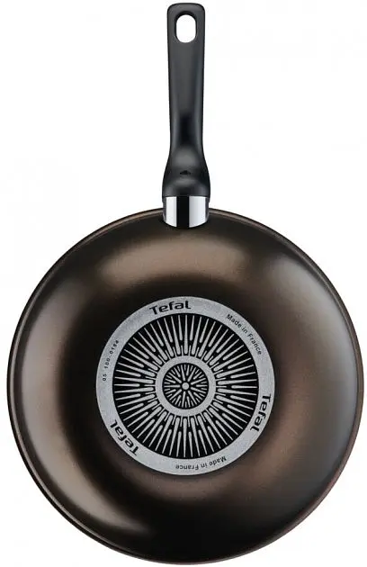 Сковорода Tefal ВОК XL Intense 28см алюминий черный kuh0014452 - фото 3