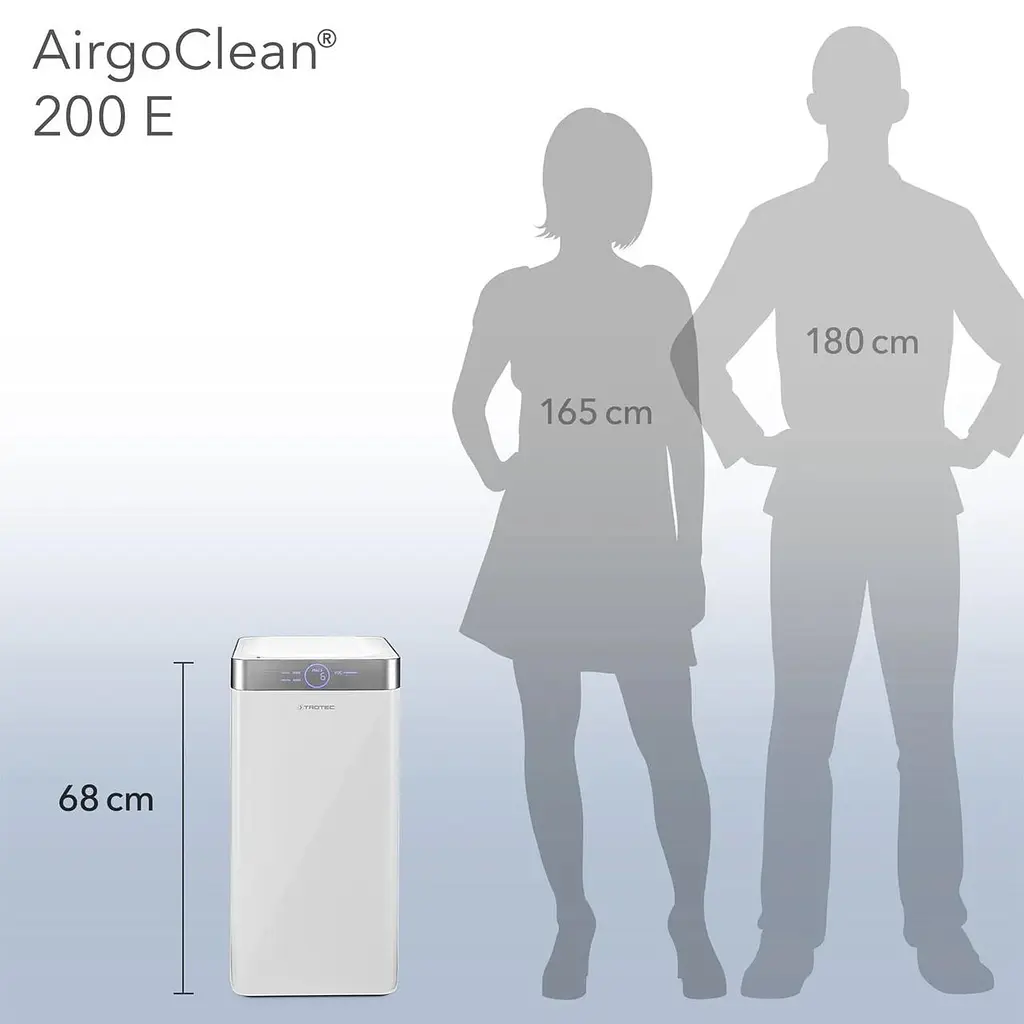 Воздухоочиститель Trotec AirgoClean 200 E для фильтрации вирусов SARS-CoV-2 White - фото 4