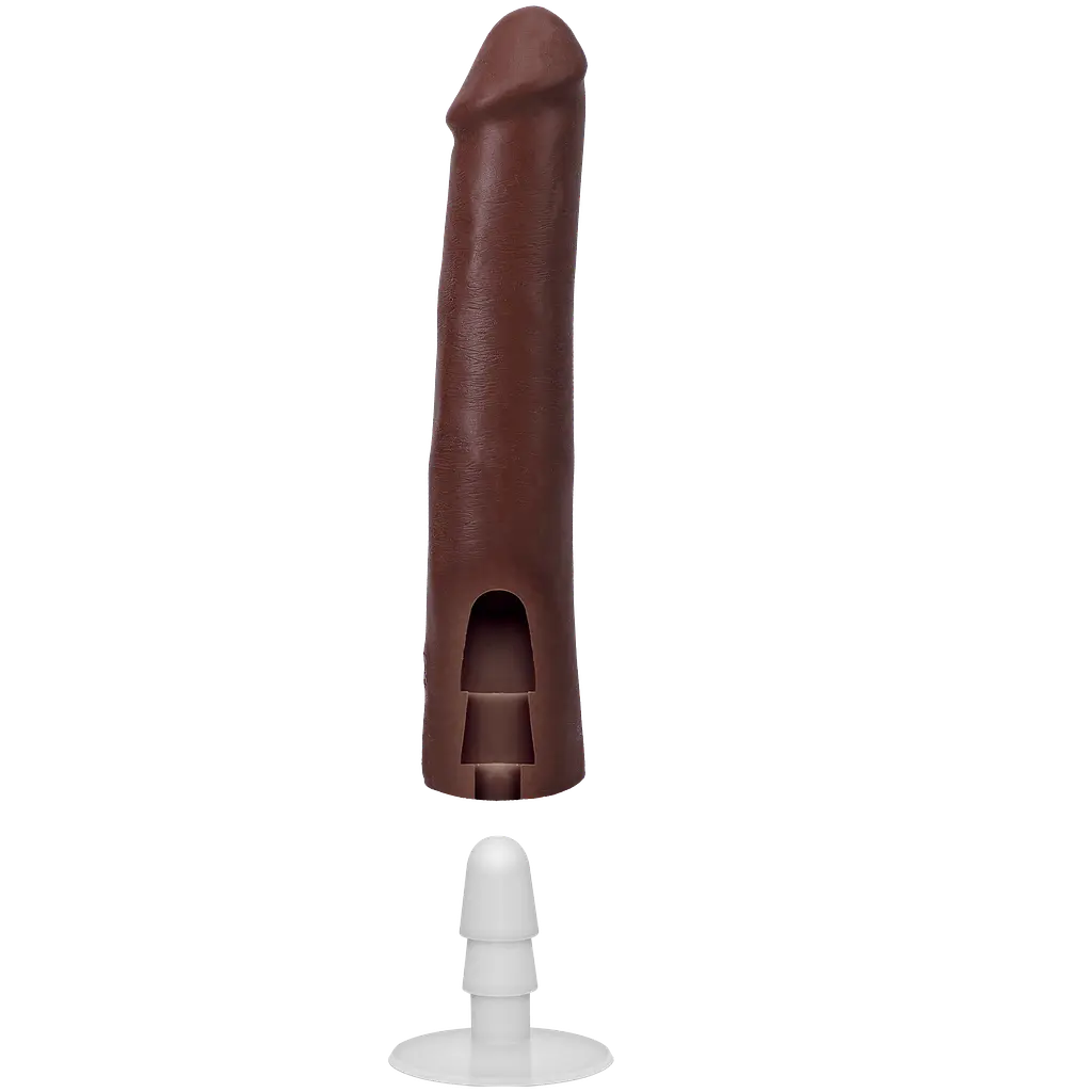 Фалоімітатор Doc Johnson The Realistic Cock ULTRASKYN 9 Inch, 22.9 см - фото 6