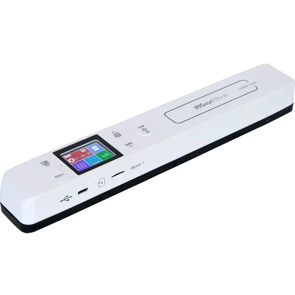 Сканер A4 Canon IRIScan Book 7 (1050dpi, USB, microSD, 15стор/хв, портативний, білий) - фото 2