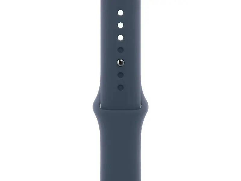 Смарт-годинник Apple Watch Series 9 GPS + Cellular 41mm Silver Alu. Case w. Storm Blue S.Band - S/M (MRHV3) - фото 3