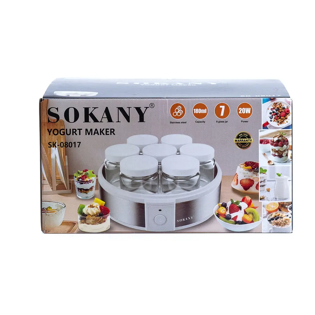 Йогуртниця Sokany SК-08017 - фото 5