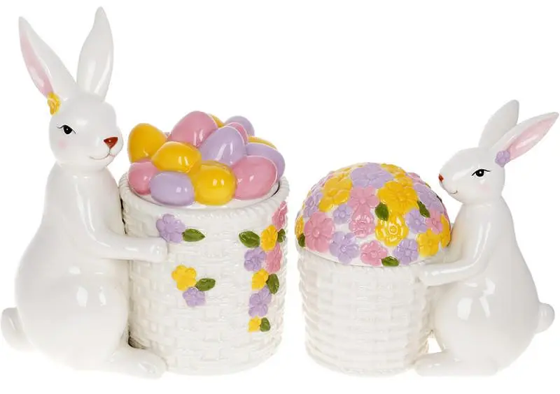 Банка для продуктов "Кролик", керамика Bona 20х11,5х24 см kuh0008029 - фото 3