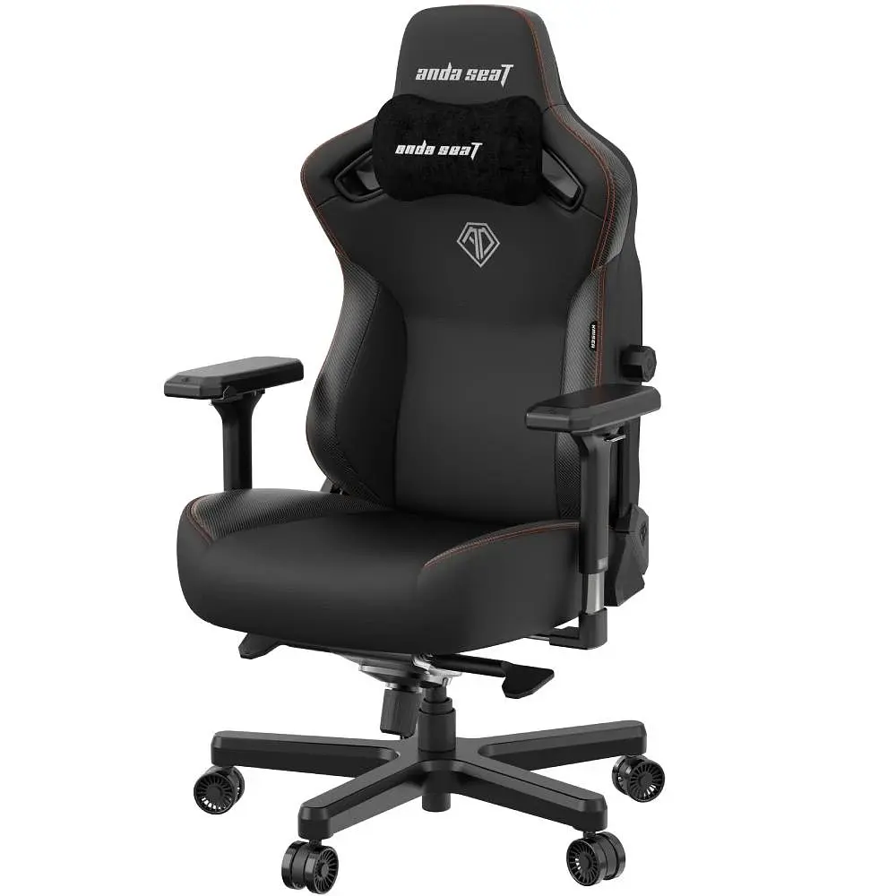 Крісло для геймерів Anda Seat Kaiser 3 Size L Black (AD12YDC-L-01-B-PV/C) - фото 3