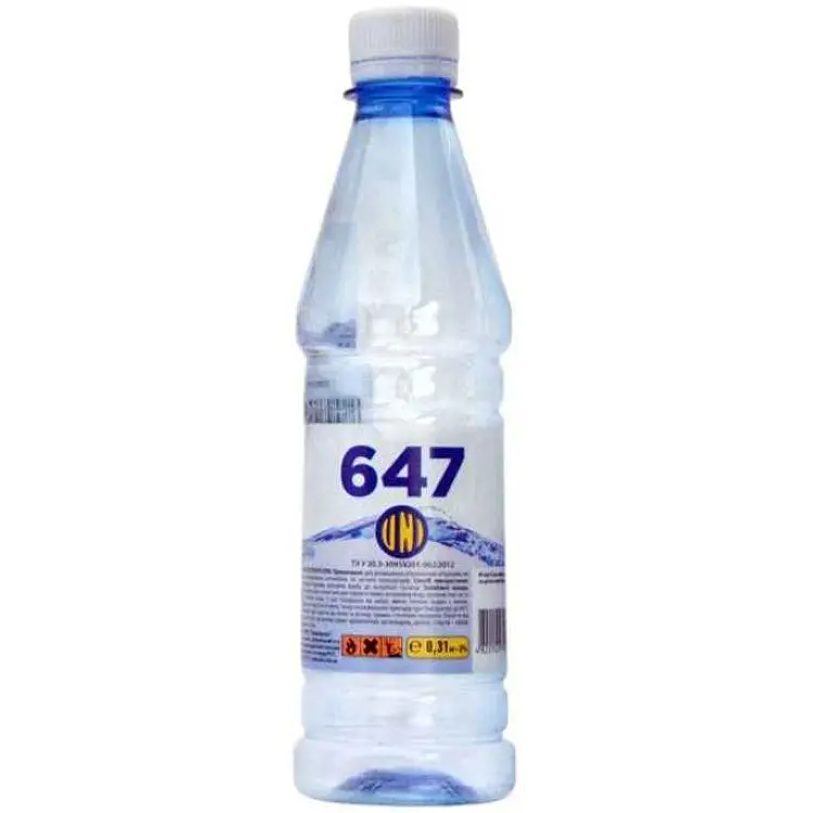 Розчинник 647 UNI 0,5л 0,31кг б/п