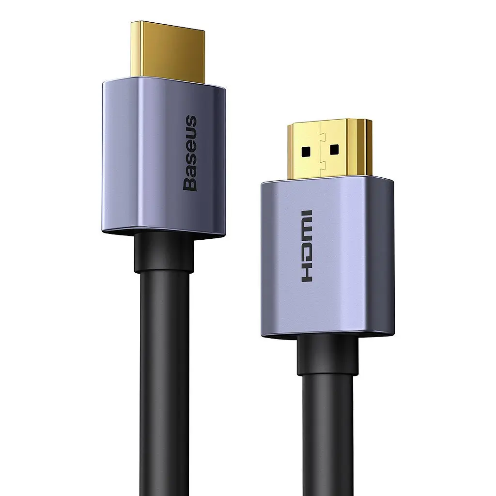 Кабель Baseus High Definition HDMI 2.0 4K 1m Black (WKGQ020001) [84302] - фото 2