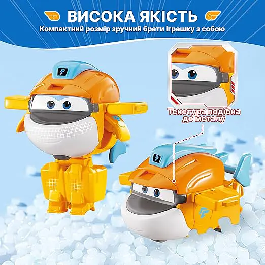 Ігрова фігурка-трансформер Super Wings Transform-a-Bots Такі (Taki) 5 см (YW780058) - фото 5