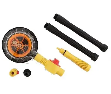Насадка-щітка, що обертається для шланга Water Blast Cleaner Roto Brush високого тиску з резервуаром для миючого засобу - фото 5