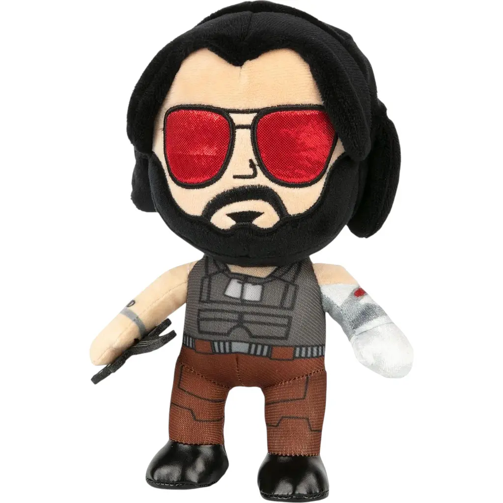 Игрушка плюшевая Jinx Cyberpunk 2077 M8Z Johnny Silverhand Plush (Киберпанк 2077) - фото 2