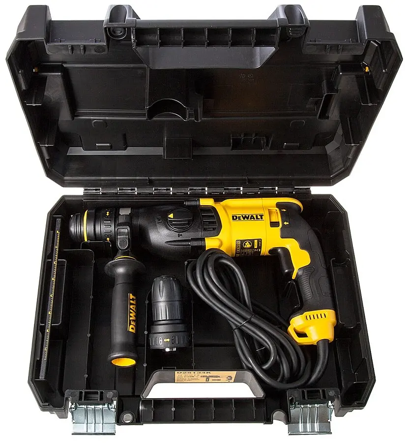DeWALT Перфоратор DeWalt SDS-Plus 800Вт 2.8Дж 0-5540уд/хв 0-1500об/хв 3 режими кейс 3кг - фото 5