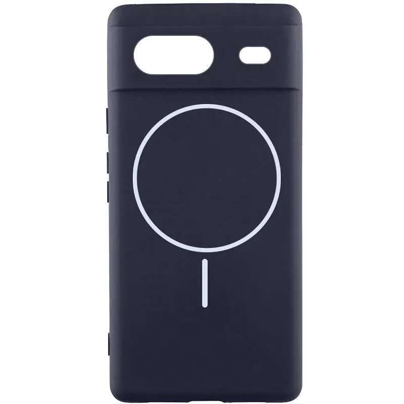 Чохол Silicone Cover Lakshmi Full Camera (AA) with Magnetic Fit для Google Pixel 7 Темно-синій / Midnight blue