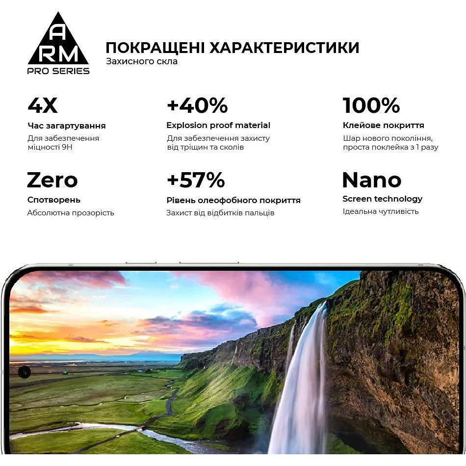Захисне скло ArmorStandart Full Pro Glass для Google Pixel 9 Pro XL Black (ARM79889) [117162] - фото 5