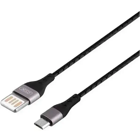 Кабель XO NB188 USB A - Micro B 1 м чорний - фото 2