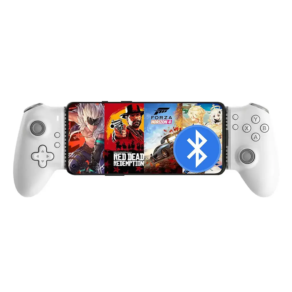 Джойстик з макросом для телефону Memo S3 BL шириною до 176 мм ігровий контролер тригер White (18531) - фото 4