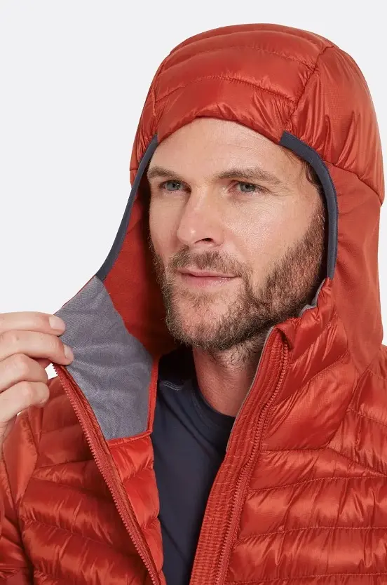 Мужская демисезонная куртка Rab Cirrus Flex Hoody M Чорний - фото 8