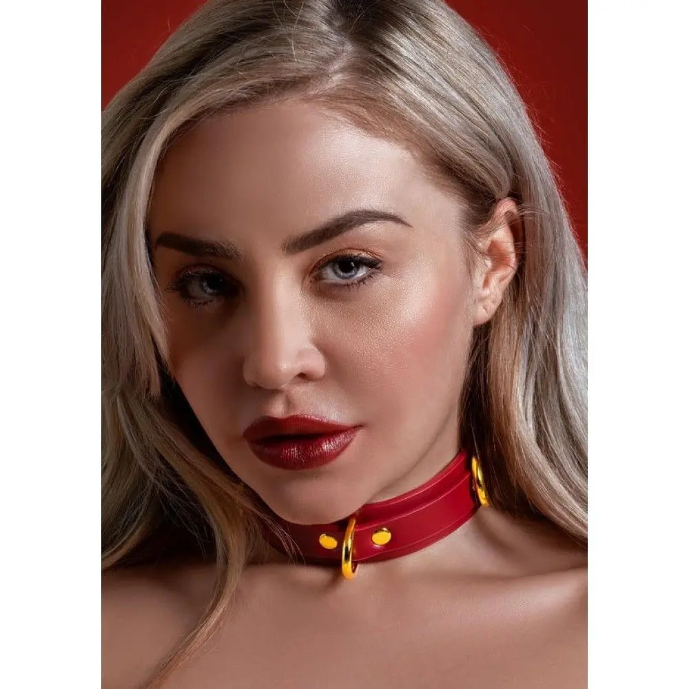 Нашийник Taboom D-Ring Collar Deluxe, червоний - фото 3