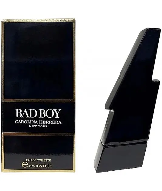 Оригінал Мініатюра Carolina Herrera Bad Boy 8 мл Туалетна вода
