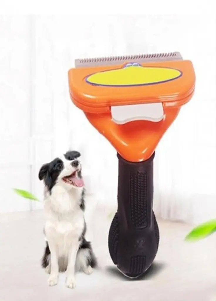 Фурмінатор для вичісування підшерстя тварин Pet Knot Comb 10х16 см - фото 4