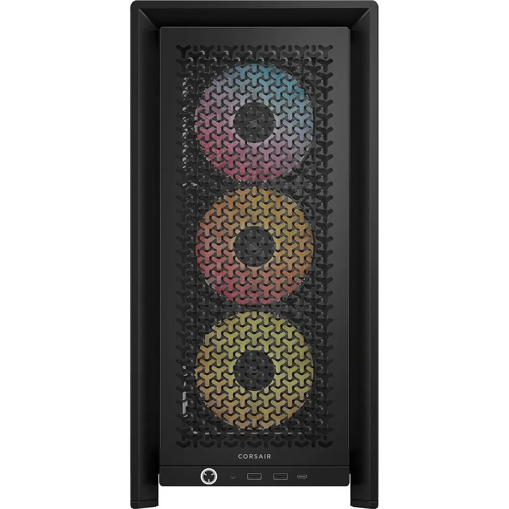 Корпус Corsair FRAME 4000D RS ARGB Tempered Glass без БП Black (CC-9011296-WW) - фото 8